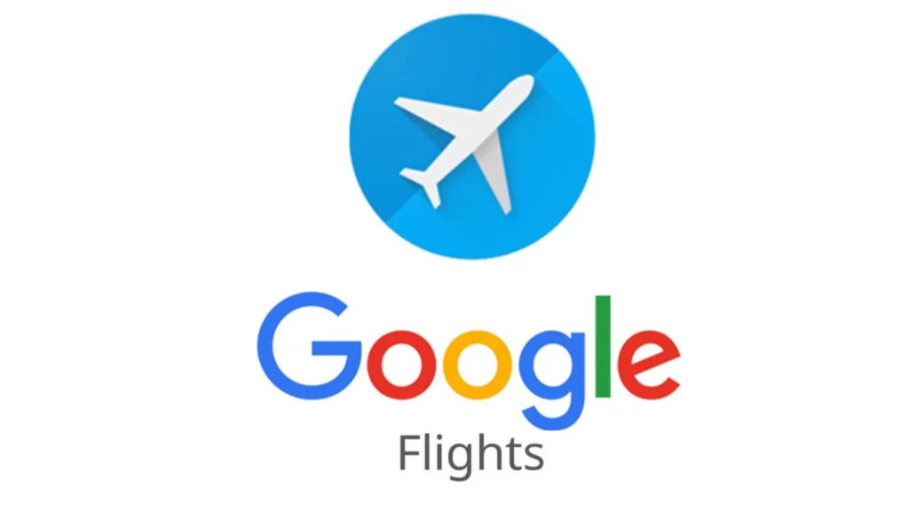 Logo of Google Flights platform