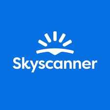 logo of sky scanner travel platform